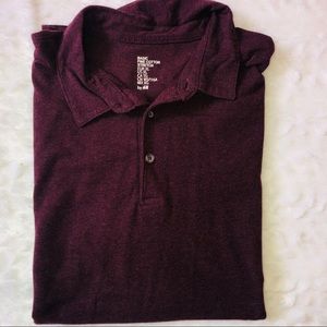 H&M Burgundy extra large polo
